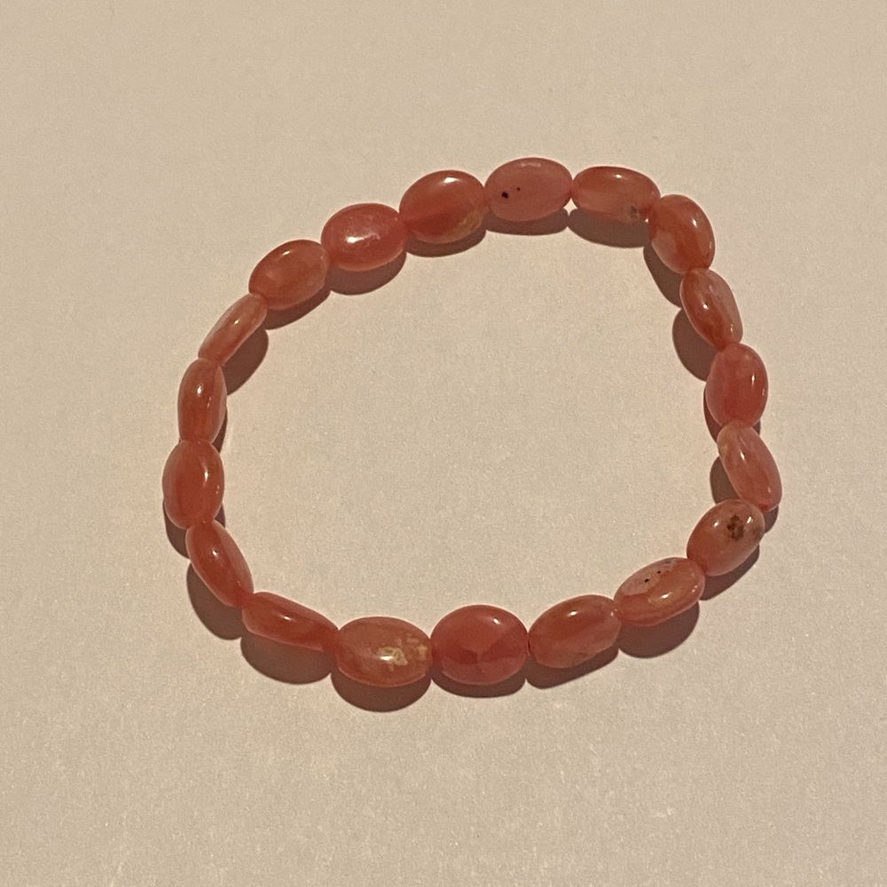 Carnelian Agate Bracelet - boosts energy